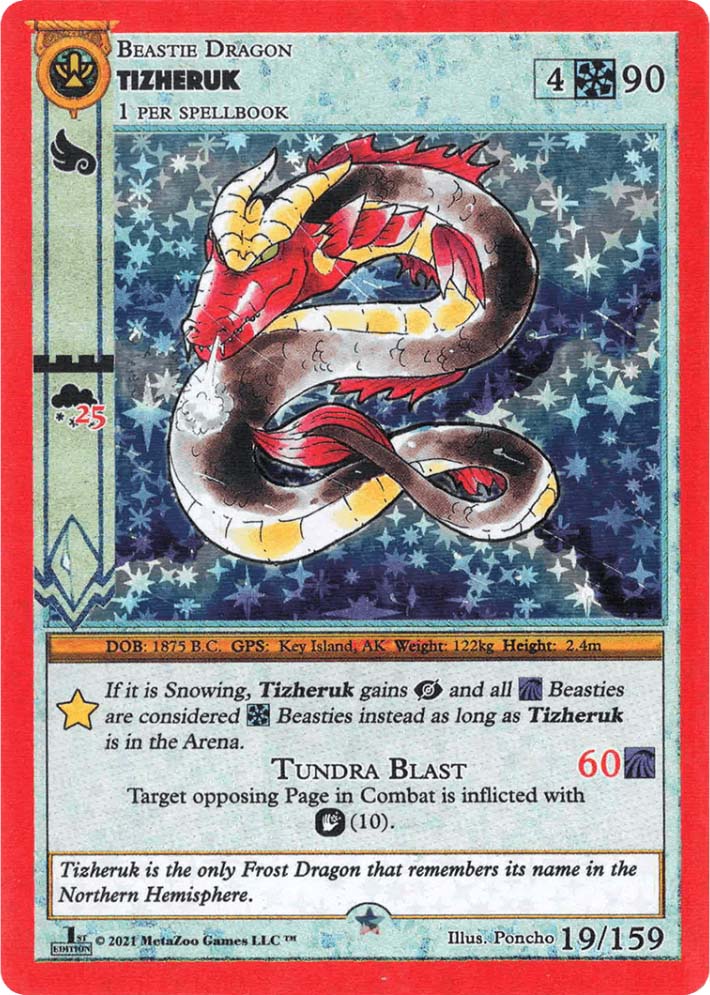 Tizheruk MetaZoo Card