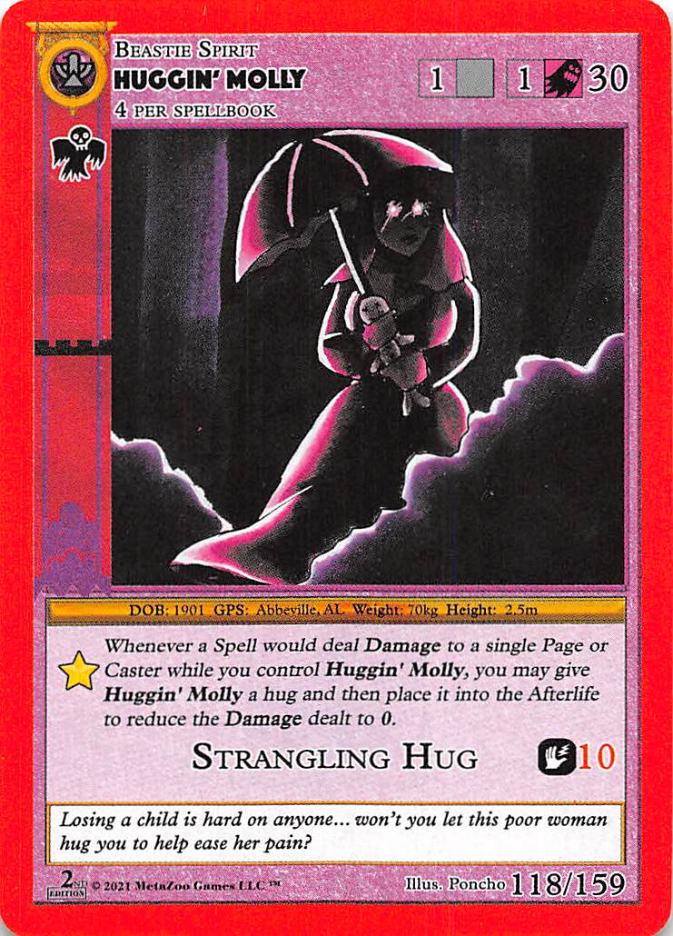 Huggin' Molly MetaZoo Card