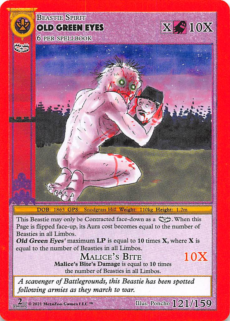 Old Green Eyes MetaZoo Card