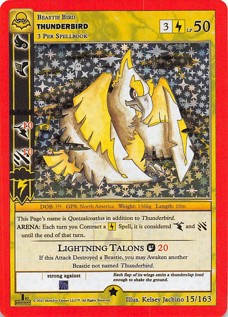 Thunderbird MetaZoo Card