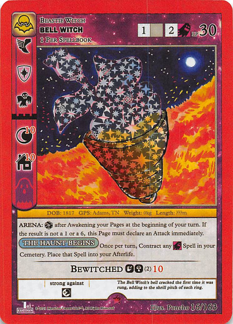 Bell Witch MetaZoo Card