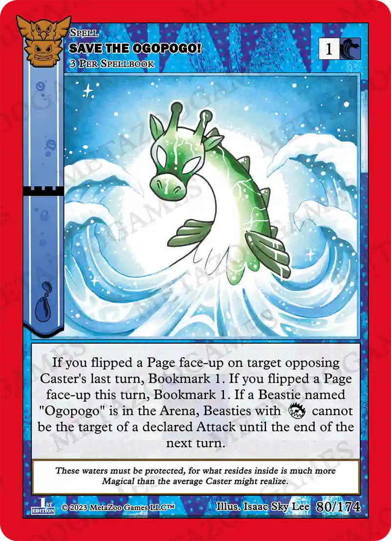 Ogopogo MetaZoo Card