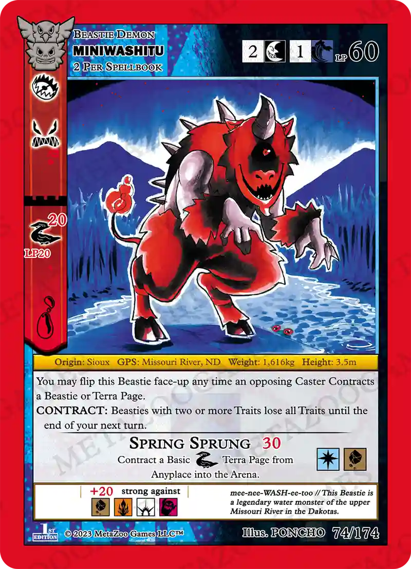 Miniwashitu MetaZoo Card