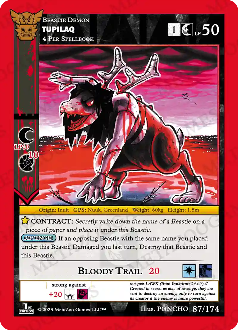 Tupilaq MetaZoo Card