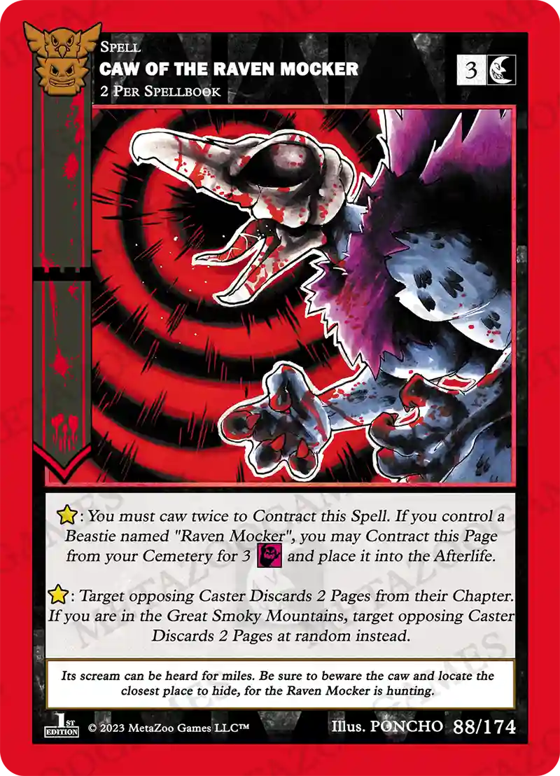 Caw of The Raven Mocker