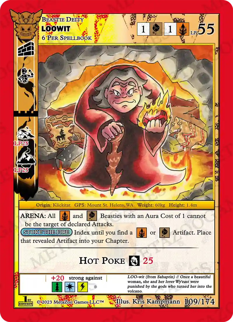Loowit MetaZoo Card