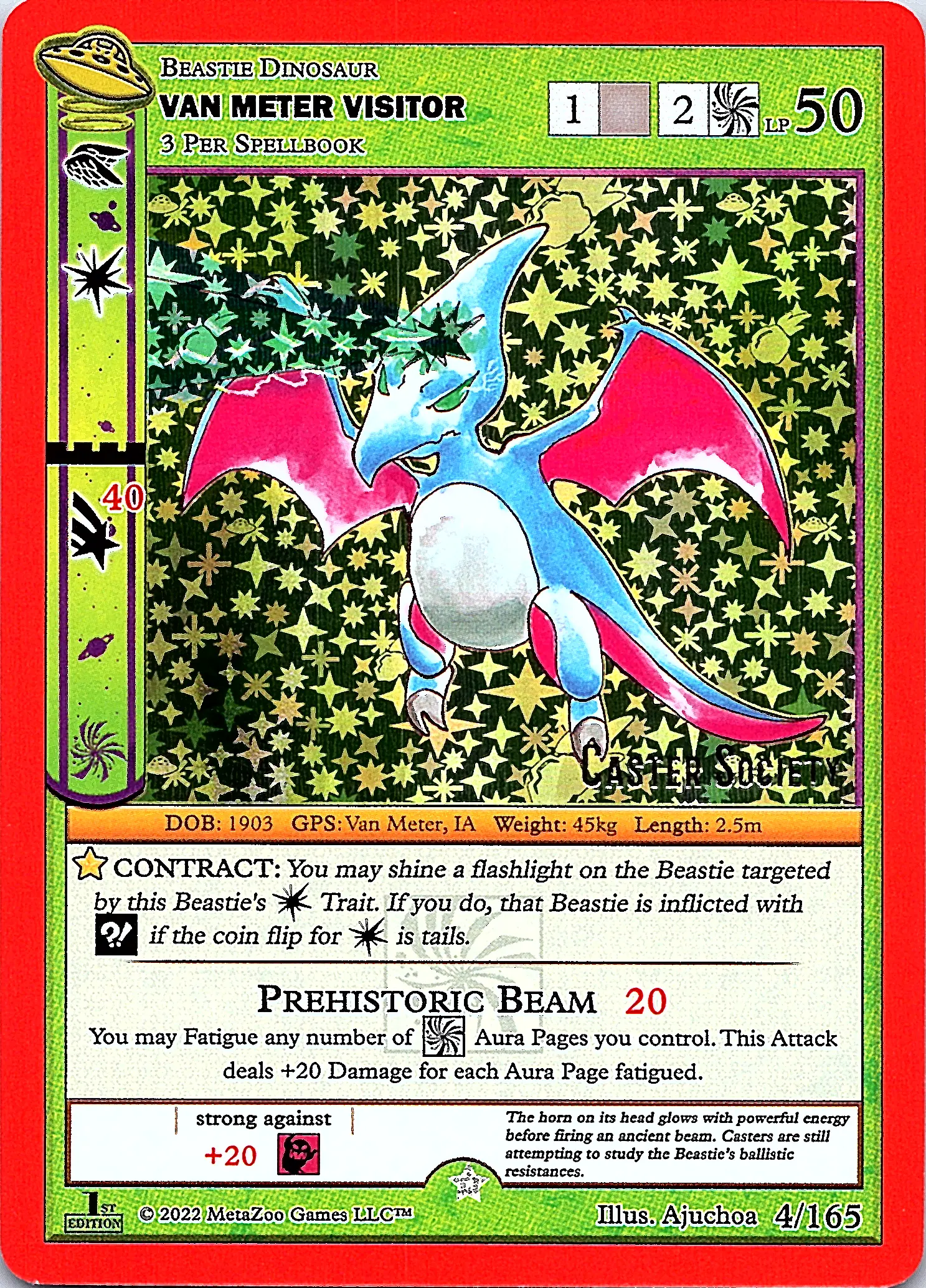 Van Meter Visitor MetaZoo Card