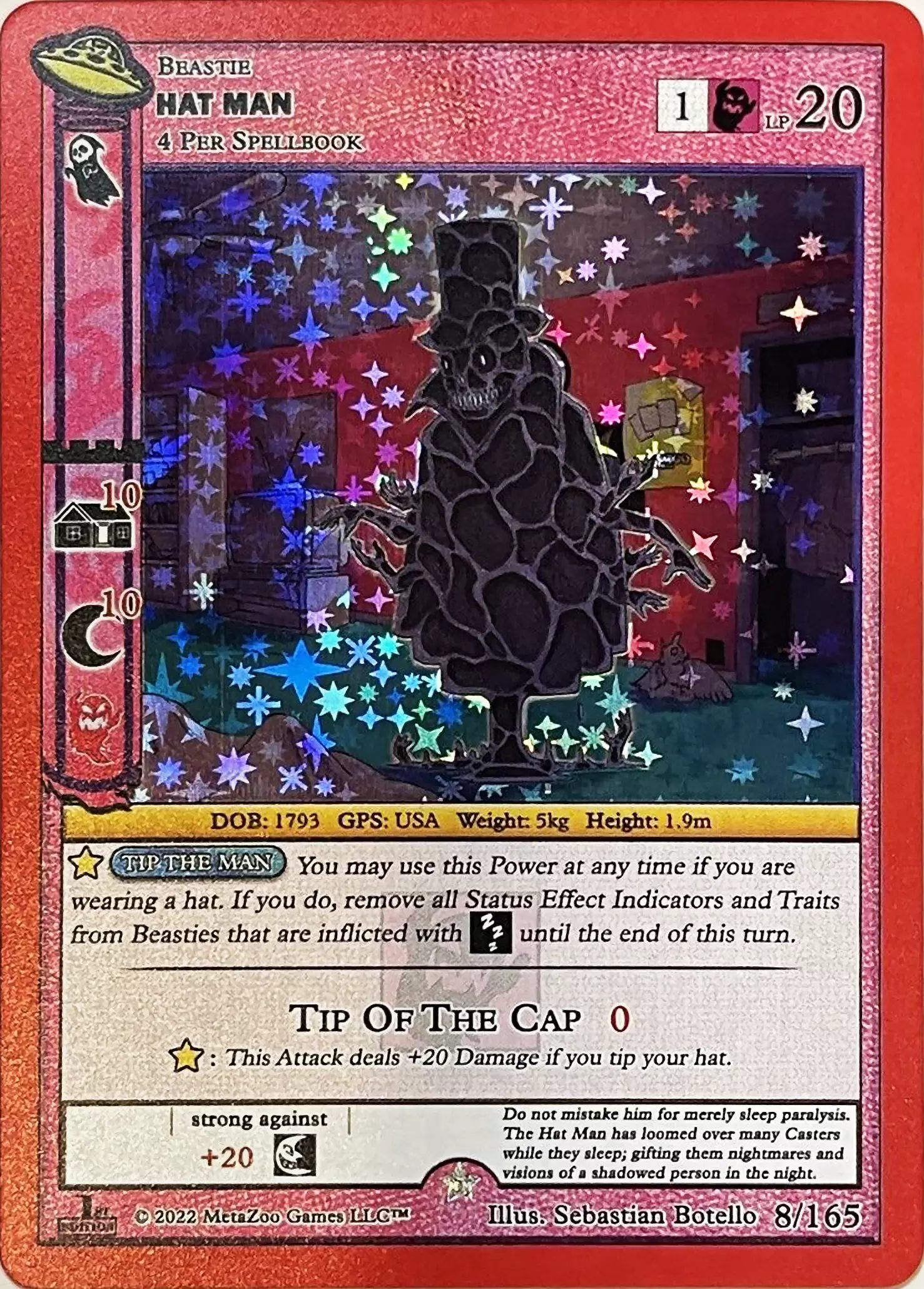 Hat Man MetaZoo Card