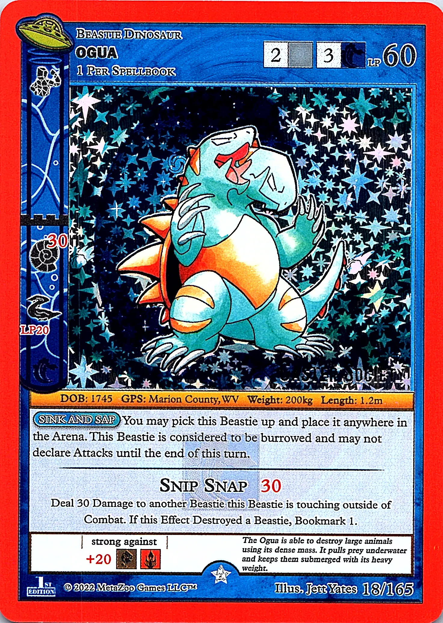 Ogua MetaZoo Card