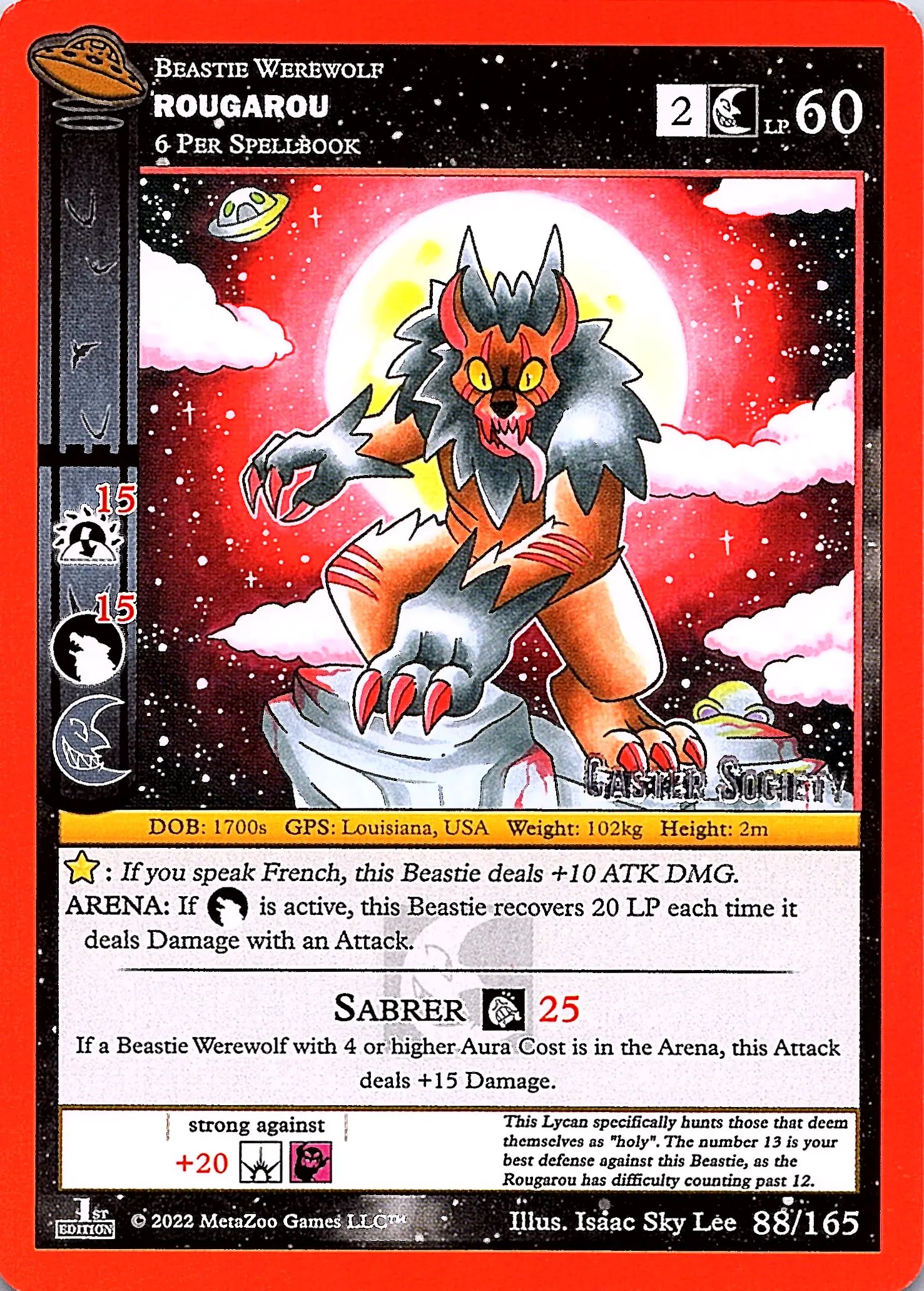 Rougarou MetaZoo Card