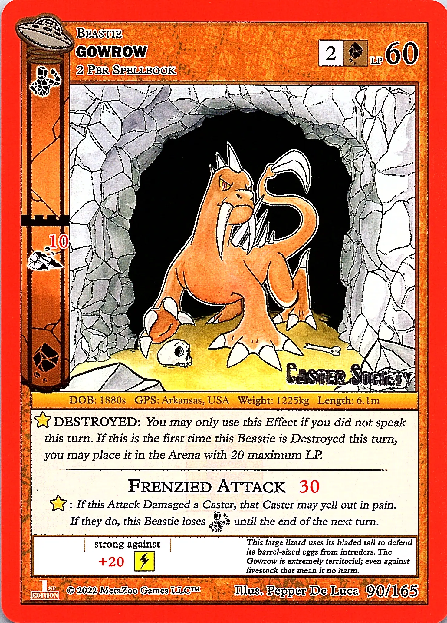 Gowrow MetaZoo Card